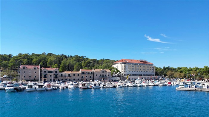 Costa Line, Port, Summer, Makarska, Croacia, Bing, 4K Vistas:2292