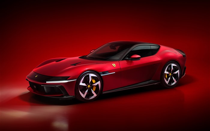 Ferrari 12, cilindros, 2024, supercarro, 5k Visualizações:3111