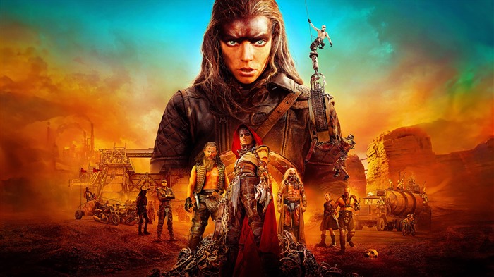 Furiosa A Mad Max Saga, 2024, filme, pôster, 5k Visualizações:2229