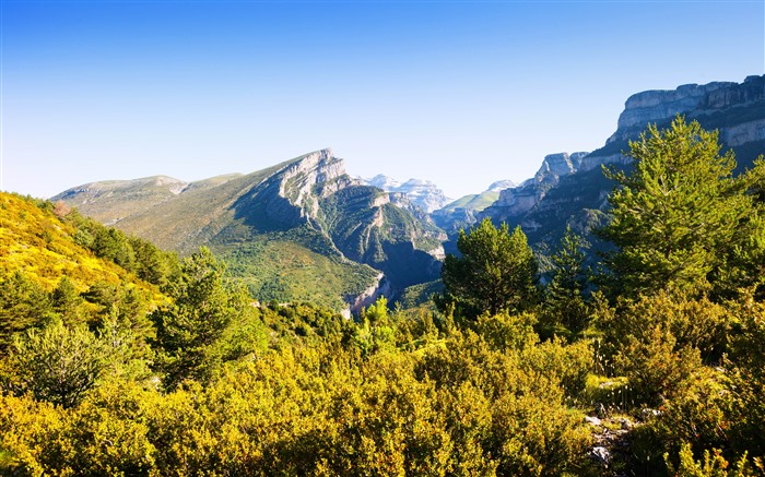 Anisclo Canyon,Montagnes Mondoto,été,Espagne,5K Vues:2346