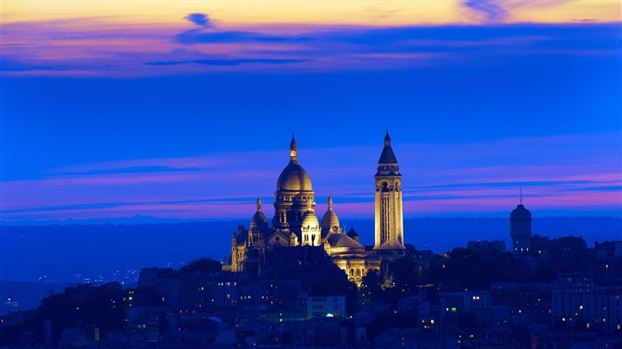 Montmartre, Sacre Coeur, París, Francia, Bing, 4K Vistas:2114