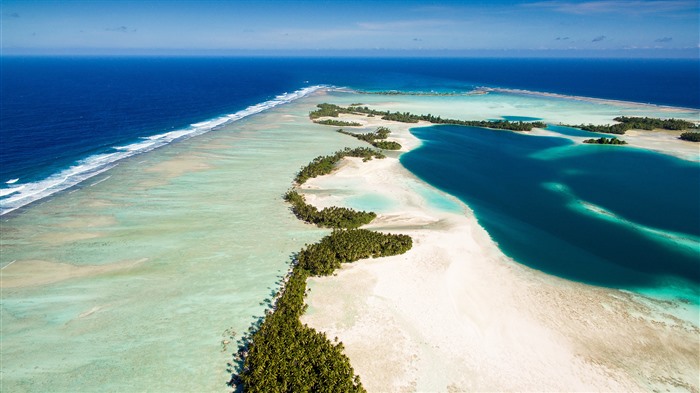 Refugio Nacional de Vida Silvestre Palmyra Atoll, Océano Pacífico, Bing, 4K Vistas:1920