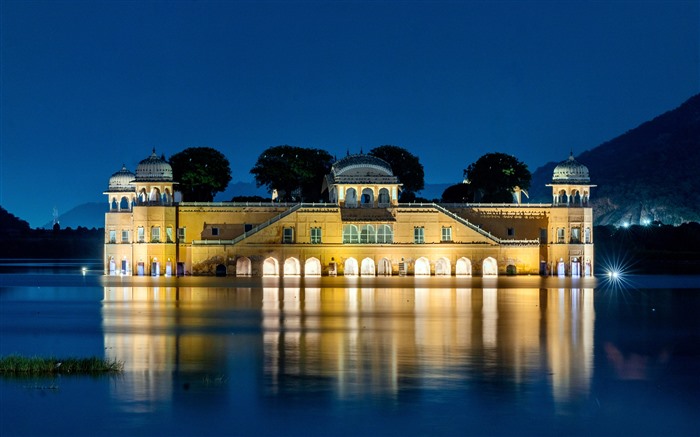 Jal Mahal, Amer, Jaipur, Rajasthan, India, 5K Vistas:2297