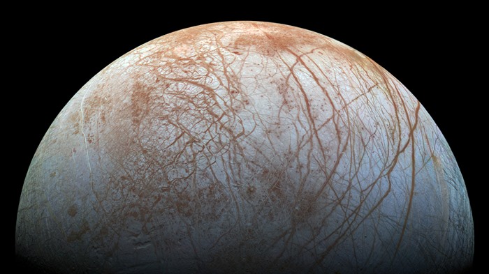 Jupiters Icy Moon Europa, Bing, 4K Visualizações:1657