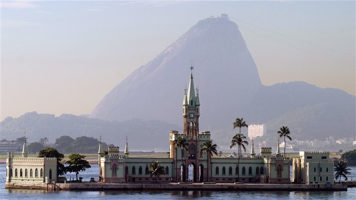 Palacio de la Isla Fiscal, Sugarloaf Mountain, Río de Janeiro, Bing, 4K Vistas:1043