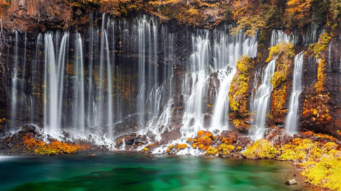 Shiraito Falls, Cidade de Fujinomiya, Prefeitura de Shizuoka, Bing, 4K Visualizações:1113