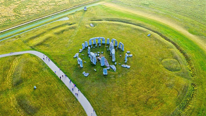 Pastagem, Stonehenge, Wiltshire, Inglaterra, Bing, 4K Visualizações:945