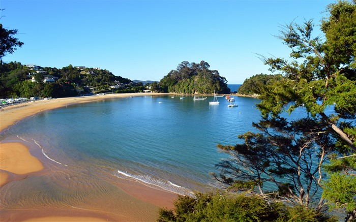 Bay Coast Kaiteriteri Beach Tasman New Zealand 5K Views:563